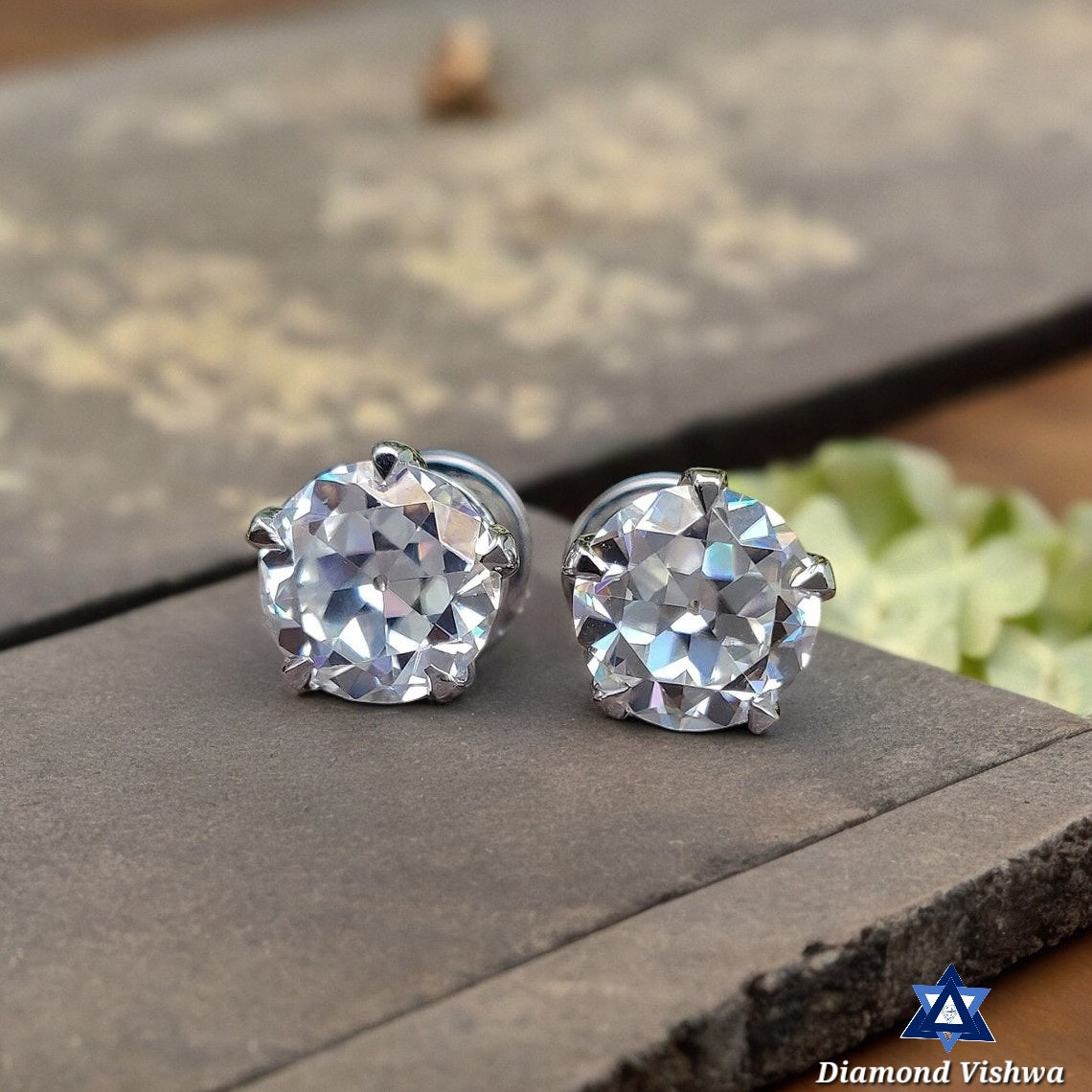 il_1140xN.2000769769_jeds-Photoroom 2.57 CT Old European Lab Diamond Studs, 10K White Gold Bridal Wedding Earrings - Image 1